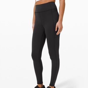 Never worn lululemon invigorate tights